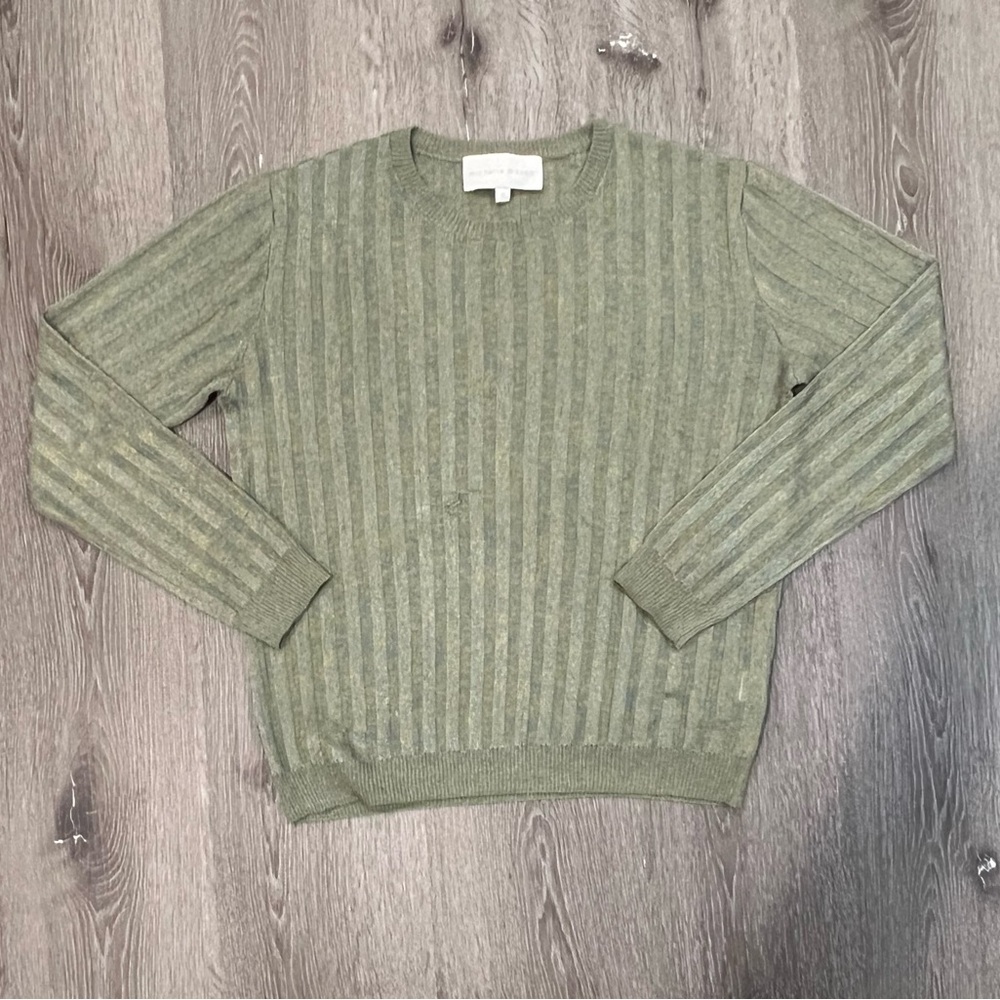 Metallic Green Sweater